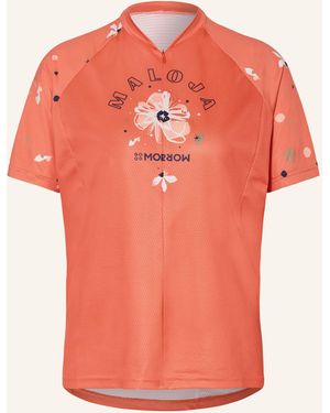 Maloja Radtrikot TENNOM. - Orange
