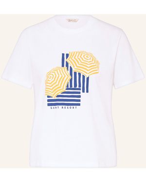 GANT T-Shirt - Weiß