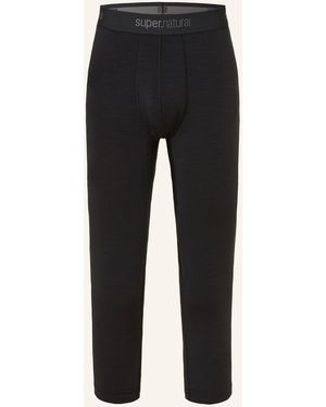 Super.natural Funktionswäsche-Hose TUNDRA175 mit Merinowolle - Schwarz