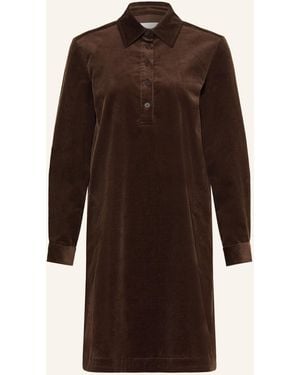 Part Two Hemdblusenkleid CORINTHAPW aus Cord - Braun