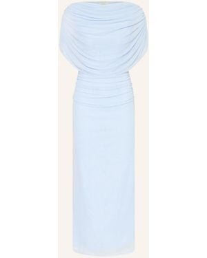 Neo Noir Mesh-Kleid TOTTUNA - Blau