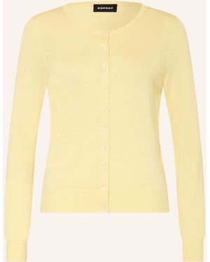 Repeat Cashmere Strickjacke - Gelb