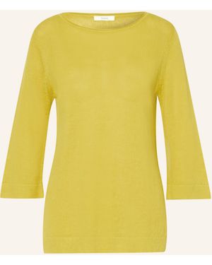 Yerse Leinenpullover CHARLOTTE - Gelb