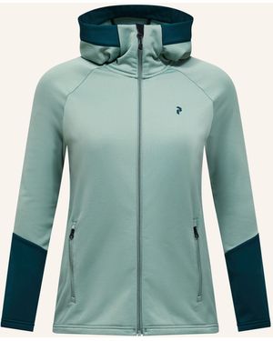 Peak Performance Midlayer-Jacke RIDER ESSENTIALS - Grün