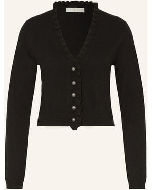 Johann & Johanna Strickjanker mit Cashmere - Schwarz