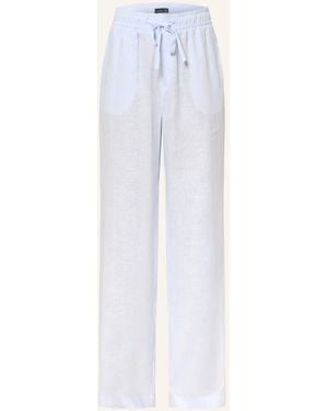 Van Laack Leinenhose VL-HELENA-BR - Weiß