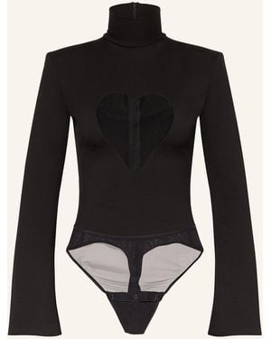 UNDRESS String-Body HEART OUT - Schwarz
