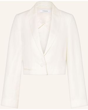 Comma, Blazer mit Leinen - Natur