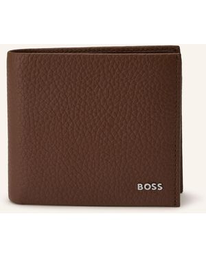 BOSS Geldbörse NEW CROSSTOWN - Braun