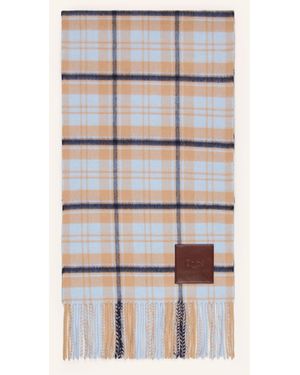 Chloé Cashmere-Schal HIGHLANDING - Weiß