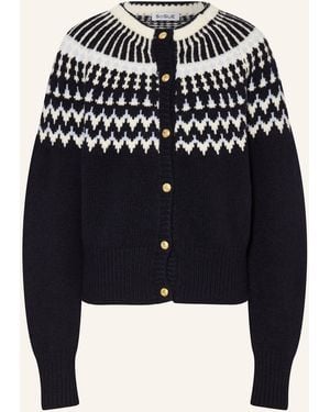 SOSUE Strickjacke aus Merinowolle - Schwarz