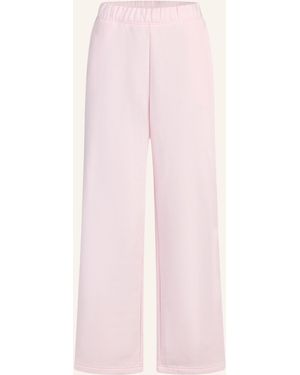 Fabletics Sweatpants COZY FLEECE WIDE LEG - Pink