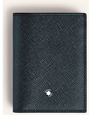 Montblanc Saffiano-Geldbörse SARTORIAL - Blau