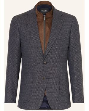 DIGEL Sakko EARL Modern Fit mit Blende - Blau