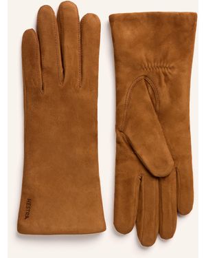 Hestra Lederhandschuhe ELISABETH - Braun