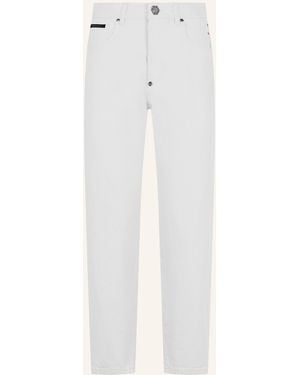 Philipp Plein Jeans Mom Fit - Weiß
