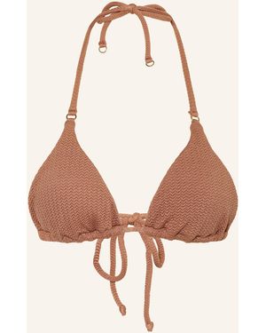 Seafolly Triangel-Bikini-Top SEA DIVE - Natur