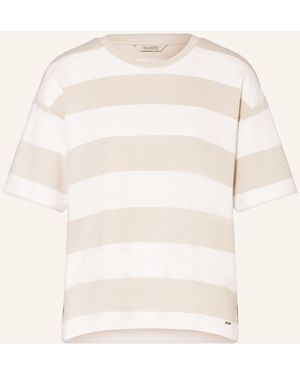 Herrlicher T-Shirt STINELLA STRIPED - Natur