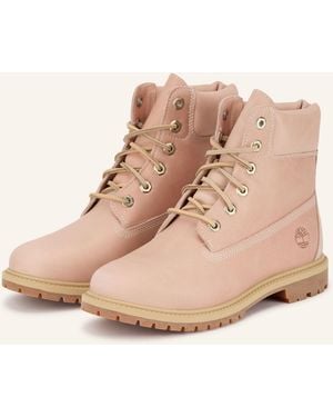 Timberland Schnürboots PREMIUM 6-INCH - Natur
