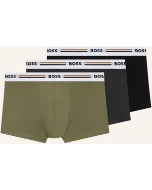 BOSS Boxershort TRUNK 3P REVIVE - Mehrfarbig