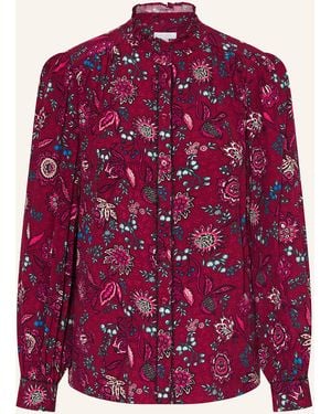 Hobbs Bluse CARISSA mit Rüschen - Lila