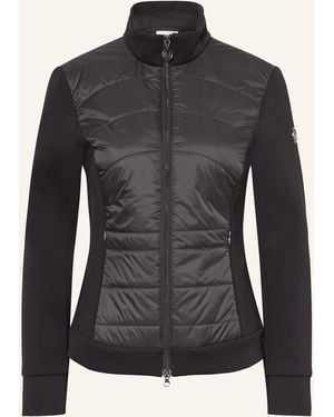 Sportalm Jacke im Materialmix - Schwarz