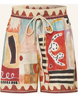 ALÉMAIS Leinenshorts MICHELLE - Weiß