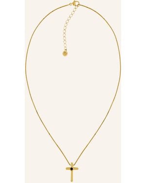 BRUNA The Label Halskette ASSISI mit Onyx - Natur