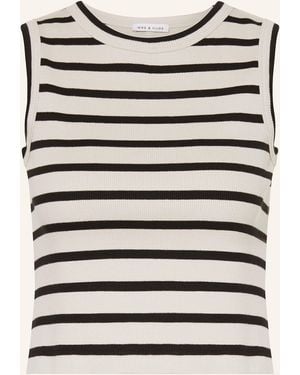 Mrs & HUGS Cropped-Top - Schwarz