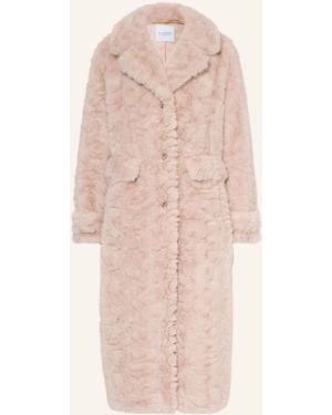 Rich & Royal Kunstfell-Mantel - Pink