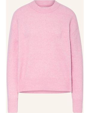 Samsøe & Samsøe Pullover ANOUR mit Merinowolle und Alpaka - Pink