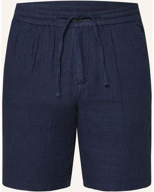 Knowledge Cotton Trekkingshorts FIG - Blau