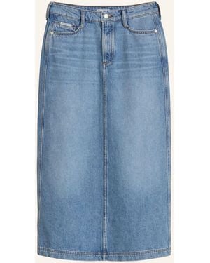Marc O' Polo Maxi-Jeansrock - Blau
