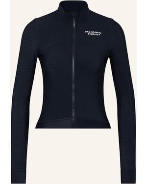 Pas Normal Studios Radtrikot ESSENTIAL LONG SLEEVE JERSEY - Blau