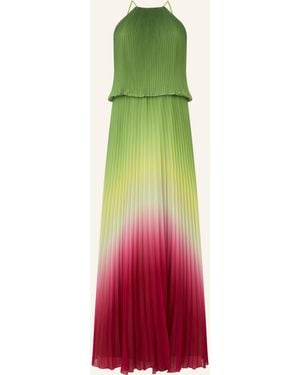 Apart Langes Chiffonkleid - Mehrfarbig