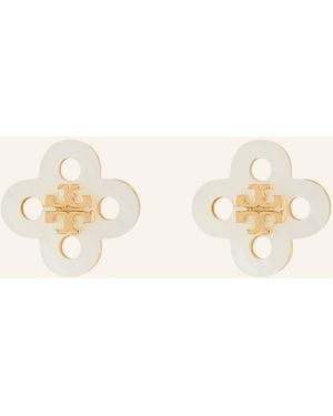 Tory Burch Ohrstecker FORGET ME NOT CLOVER - Natur