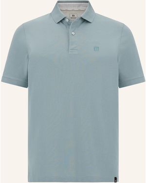 BOGGI Piqué-Poloshirt - Blau
