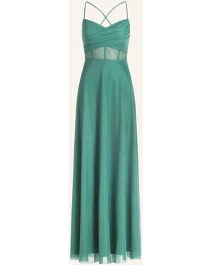 SUDDENLY Princess Abendkleid mit Glitzergarn - Grün
