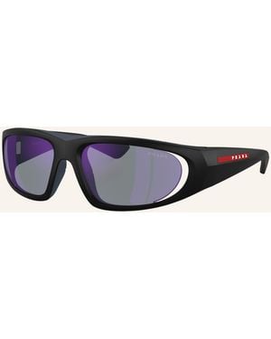Prada Linea Rossa Sonnenbrille PS B03S - Blau