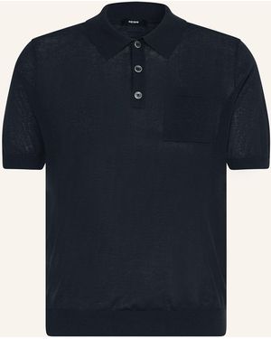 Reiss Strick-Poloshirt NELSON - Blau
