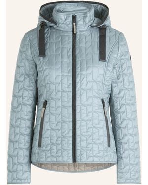 GIL BRET Steppjacke mit abnehmbarer Kapuze - Blau