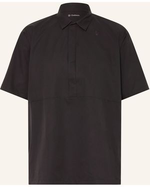 Goldwin Kurzarm-Hemd ALL DIRECTION LIGHT Comfort Fit - Schwarz