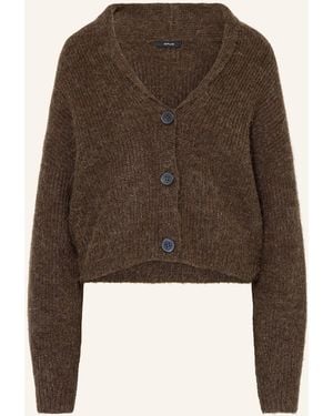 Opus Strickjacke DUSENA - Braun