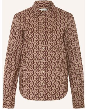 GANT Hemdbluse - Braun