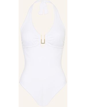 Melissa Odabash Neckholder-Badeanzug TAMPA - Natur