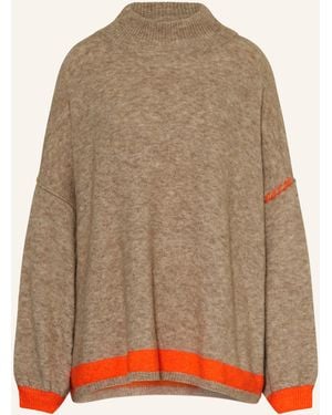Grace Oversized-Pullover - Natur