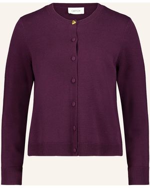Cartoon Strickjacke - Lila