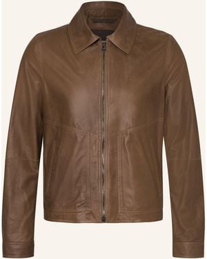 Manzoni 24 Lederjacke - Braun