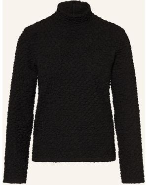 Joseph Ribkoff Blusenshirt aus Mesh - Schwarz
