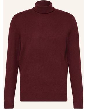 STROKESMAN'S Rollkragenpullover aus Cashmere - Rot